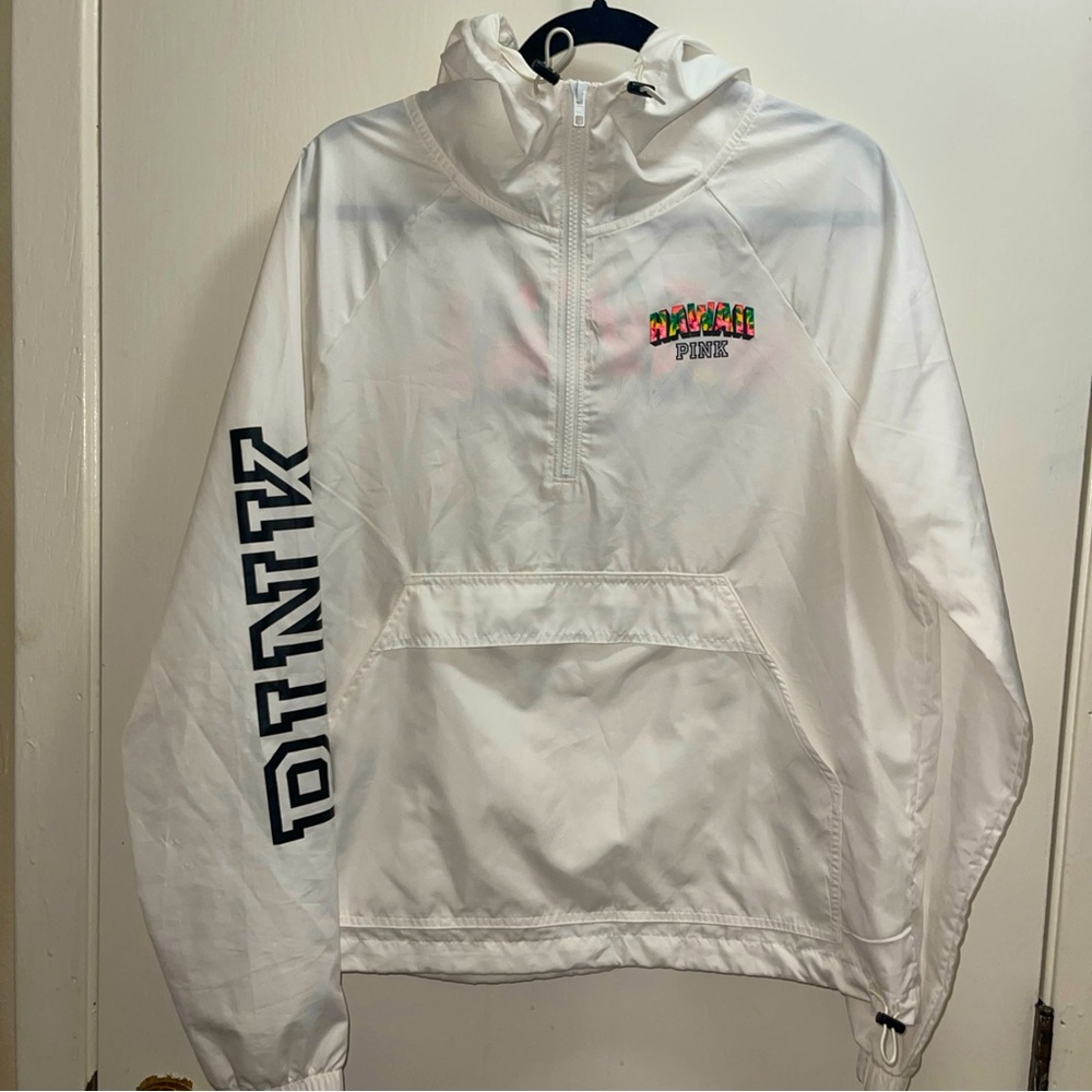 PINK Victoria's Secret White Jacket